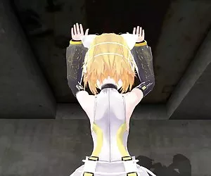 chica con grandes pechos hace su coño flujo obtiene orgasmo